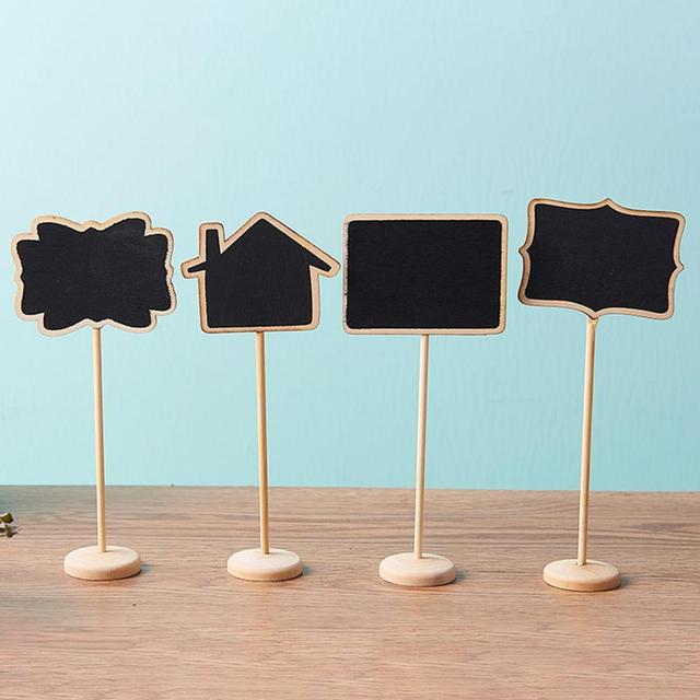 Good Mini Chalkboards Creative Shape 7 Styles Message Blackboards